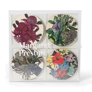 NWT Third Drawer Down Flora Coaster Set x Margaret Preston